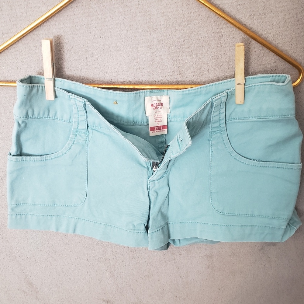 Used Sz 1 Mossimo Light Blue Cargo Short